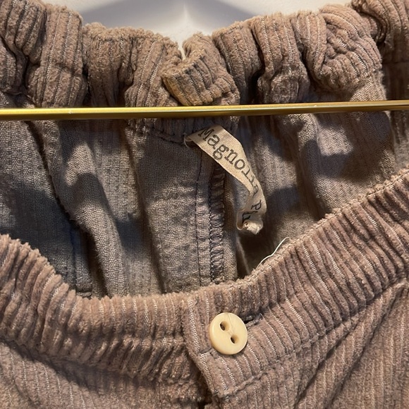 Magnolia Pearl Early Release Velvet Corduroy Drawstring Crop Pants - Picture 2 of 9